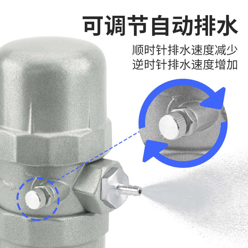 气动自动排水器PA-68空压机储气罐高压气泵电子开关排水阀ZDPS-