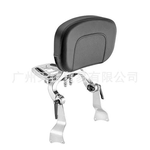 折叠可调Sissy bar 靠背适用哈雷旅行路王街滑翔09-13