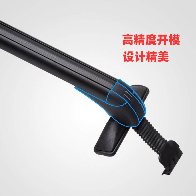 新款直销汽车轿车铝合金防盗通用车顶行李架框自行车行李箱射灯横
