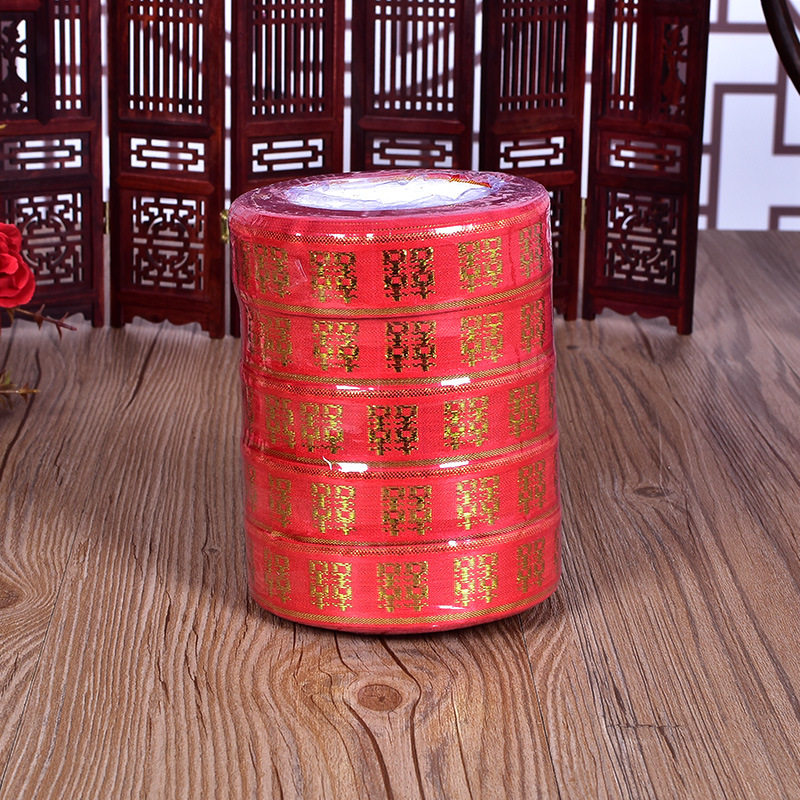 红丝带福字缎带布绸带婚庆扎烟捆被子喜庆飘带丝带绳子结婚用福带,节庆用品/礼品,陪嫁用品套装,淘宝优惠券,粉丝福利购,淘宝优惠卷