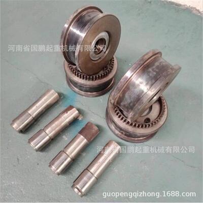 供应LD行走轮φ00/400起重机行车轮欧式联体端梁行走轮