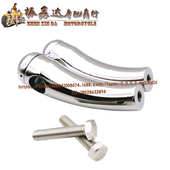 摩托车哈雷巡洋舰太子车直把加高码 手把立管加高柱车把座22MM25mm