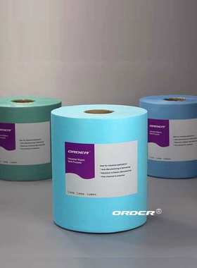 的工业蓝色擦拭擦拭维修保养油污机械设备工作台布大卷，清洁供应