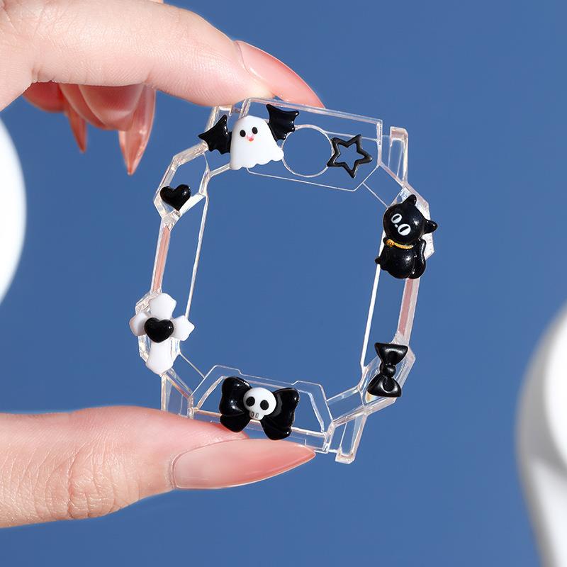 适用小天才电话手表N3表带保护壳Z10Z9Z8A卡通儿童透明立体保护套