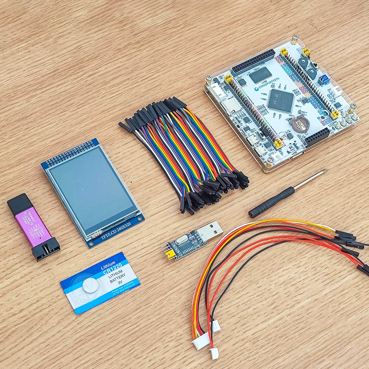 KW407A开发板STM32F407学习套件送视频教程+配件