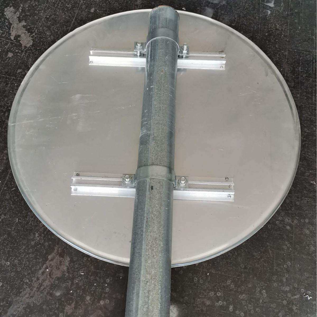 专业生产交通标志牌反光标牌圆形铝制标识牌禁止行人通行指示牌