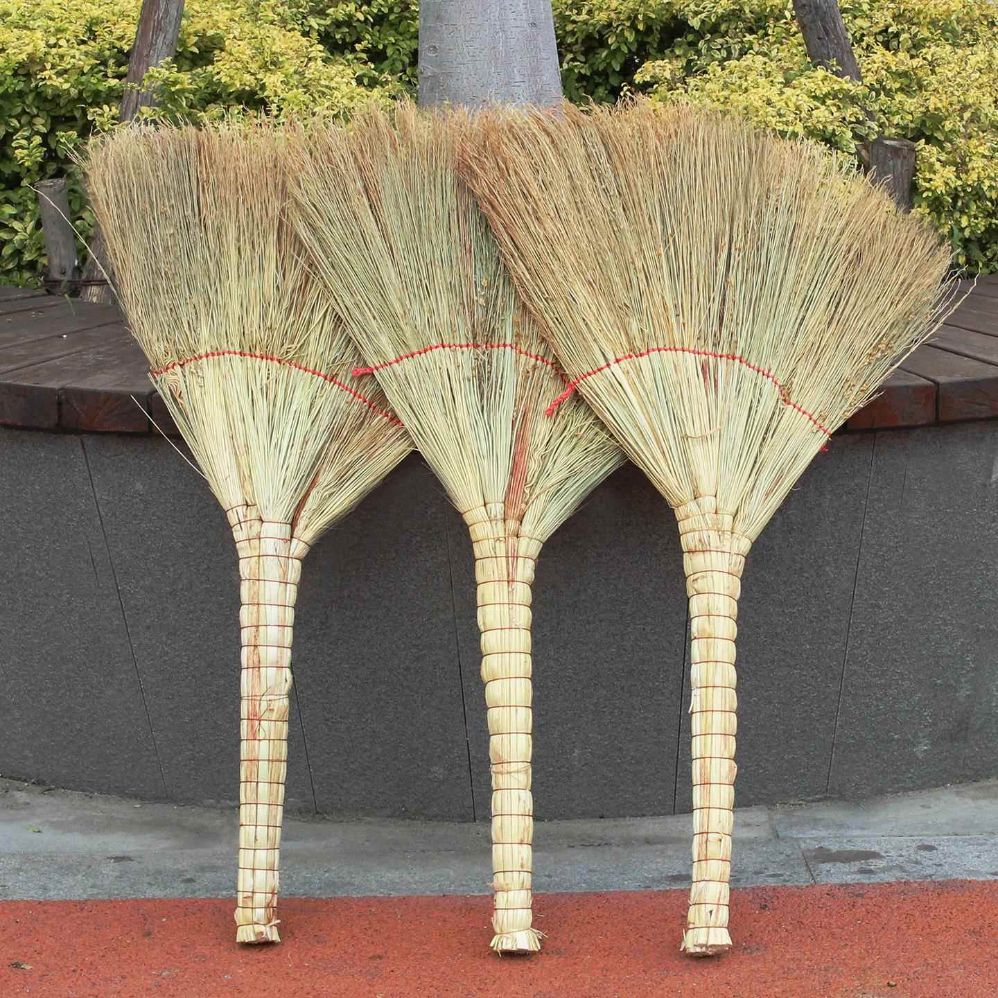 扫把工地老式高粱农村金丝苗扫地手工笤帚扫帚工厂车间仓库环卫