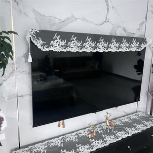 高档防尘罩套桌旗茶几餐桌台布长方形床头柜巾 蕾丝电视柜盖布欧式