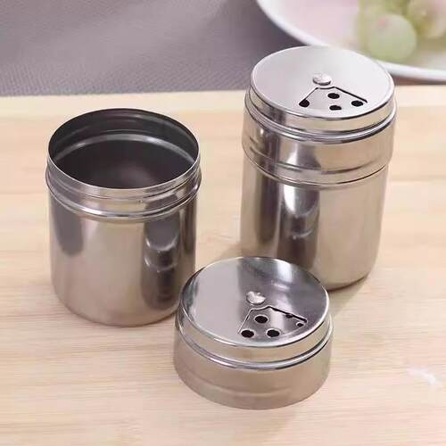 Stainless Steel Seasoning Shakers, Creative Kitchen Supplies