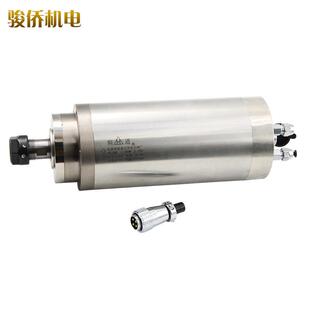 顺通高速主轴220380V 800W1.52.23.23.75.5KW雕刻机水冷主轴电机