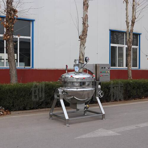 不锈钢卤煮锅温压蒸汽蒸煮锅肉类产品压锅商用熟食多功能