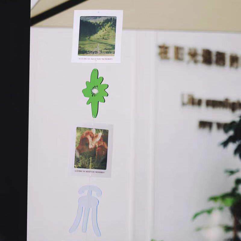 记忆风铃定制DIY旅行摄影照片儿童夫妇和朋友饰品艺术生日礼物