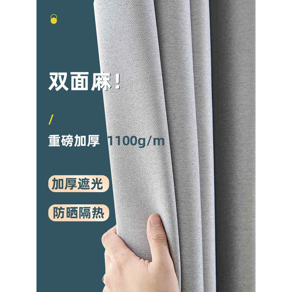 梳妆台镜子遮挡布神器卫生间洗手免打孔拉帘浴室柜洗手台滑轨帘子