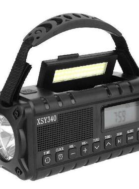 10000mAh Emergency Hand Crank Radio Digital Display