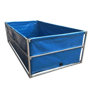 鱼菜共生养殖池支架蓄水池帆布养鱼池移动折叠组装 锦鲤龙虾养殖池