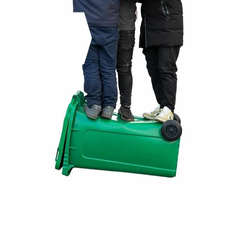 户外垃圾桶大号商用加厚带盖小区物业环卫分类桶240L升大容量厨房