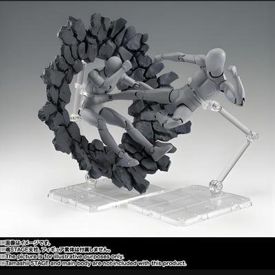 魂EFFECT冲击碎岩石特效件shf可动人偶假面骑士龙珠百搭手办模型