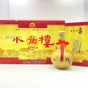 2016年52度四川小角楼老酒500ml*6瓶 浓香型 纯粮酿造