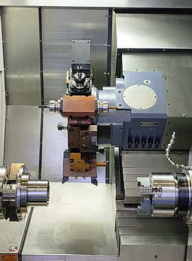 塔锐单刀一次复合成型主轴车铣锋机械数控机床 双广东加工6152sy