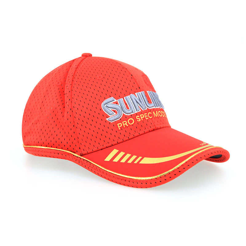 气鸭舌帽 sunline网眼钓鱼濑遮阳垂钓速男帽帽款新款桑防晒干透