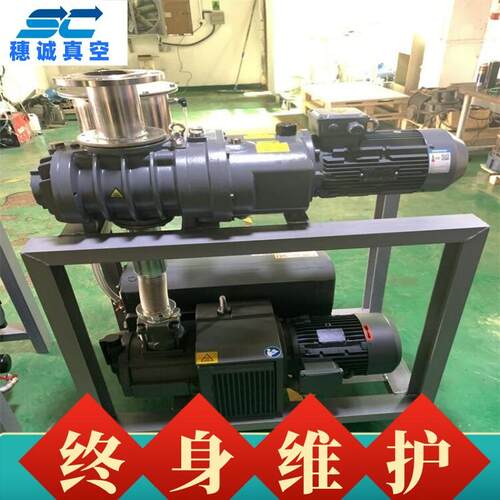 WLW-100往复罗茨真空机组 水循环真空泵组 河南机组现制穗诚