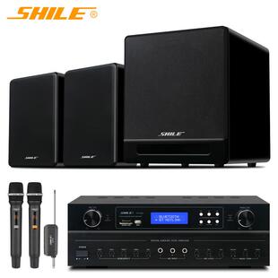 家庭音响影院 KTV音响BG 2低音炮设备 狮乐卡拉OK功放OK555C