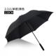 高档雨伞长柄伞超自动加固三高尔夫防人风双人纯大男色黑广告伞迎