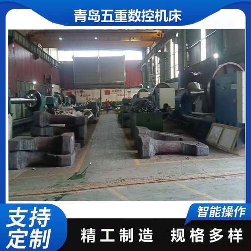CK84100激光定位精度高重型数控轧辊车床配备大功率制冷机