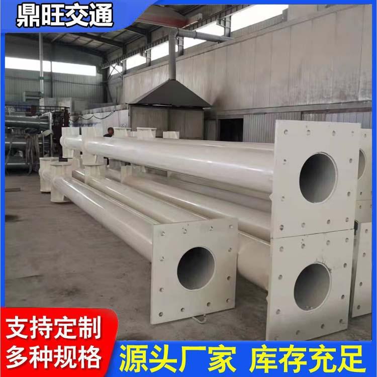 交通标志牌杆铝合金反光道路指示牌高速公路双悬臂F型标志立杆