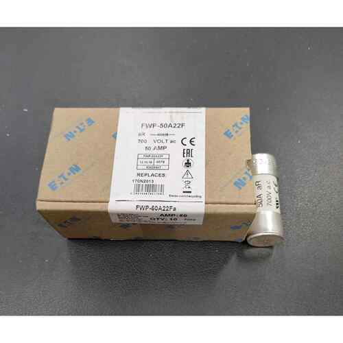 FWP-50A22F陶瓷管保险丝 700V 50A 22x58 巴斯曼BUSSMANN熔断