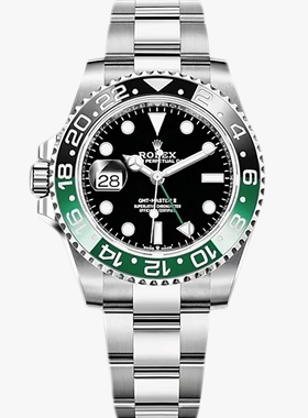 左撇子雪碧圈[9.8新]劳力士格林尼治自动机械男表126720