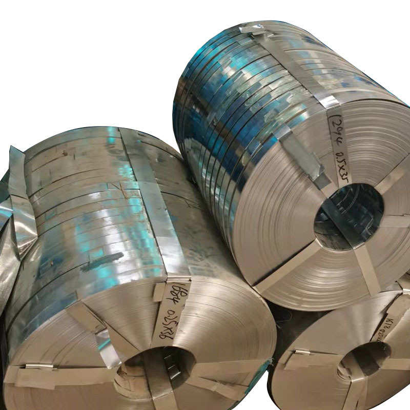 销售Q195热镀锌带钢 铠装电缆带钢 镀锌铁皮打包带 木箱包边带钢