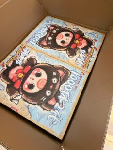 Малышке три года, и у нее идеальное тело. второе поколение Слепая коробка место большой объем продажи