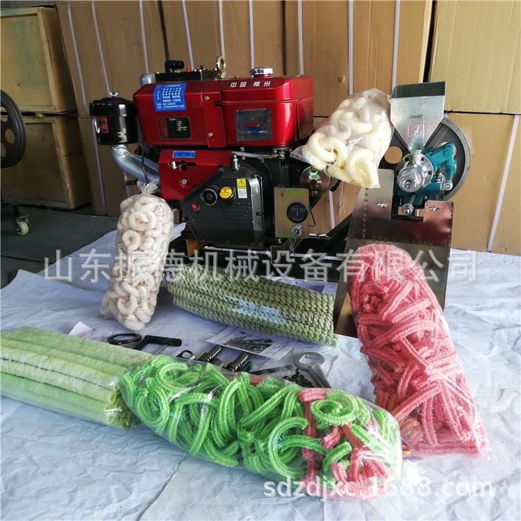 电动门头房加工膨化机空心棒无级变速切断器长度可调节膨化机