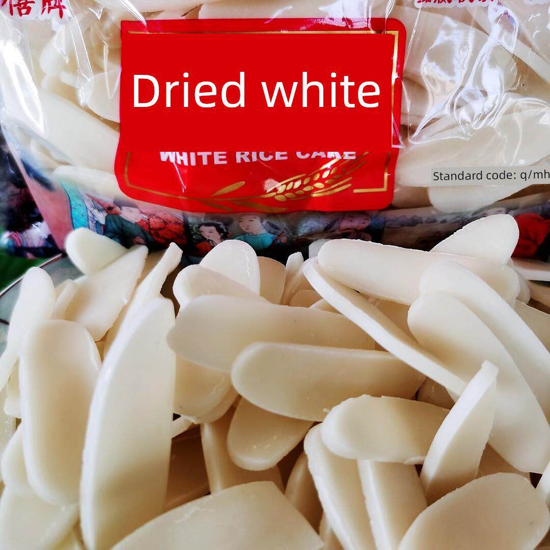 白粿干福州年糕白果炒年糕条米糕半成品切片福建地方小吃主食饱食