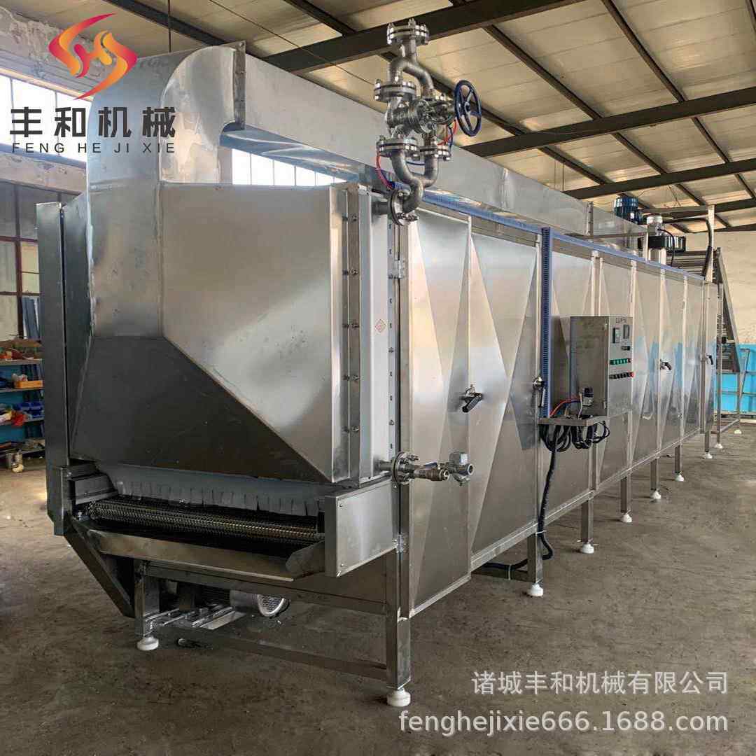 连续式土豆清洗切片烘干线厂家直供 红薯片烘干线 蔬菜烘干线
