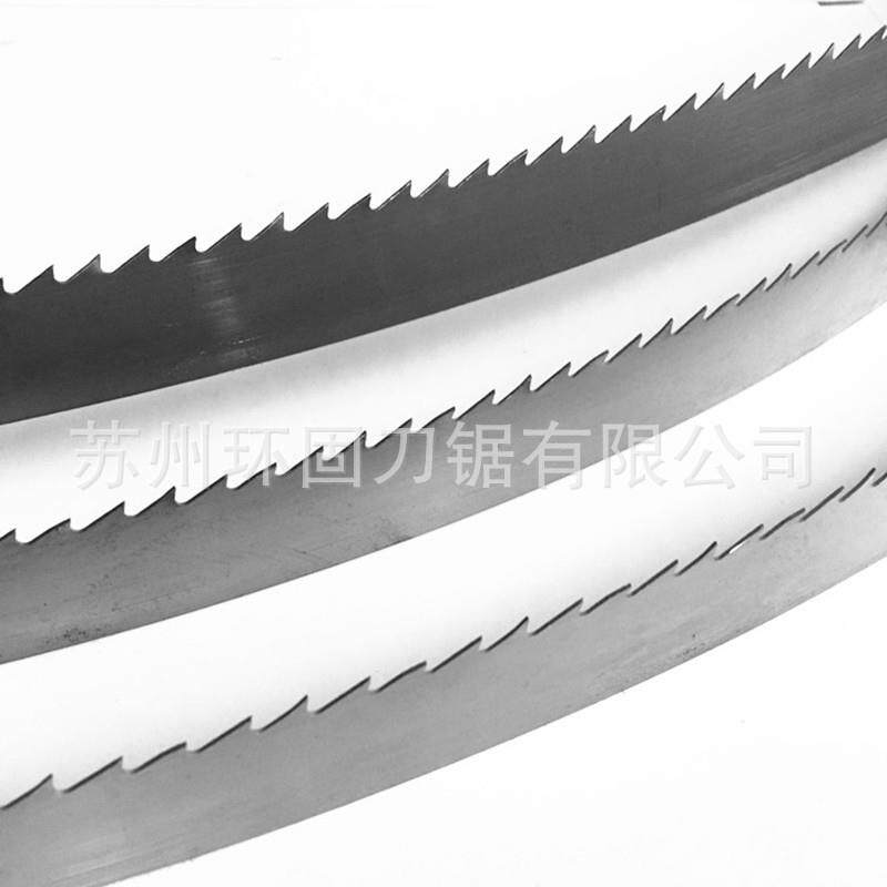 台面立式岩棉直切割机双面齿带锯条三角形锯齿来回立式切割机锯条