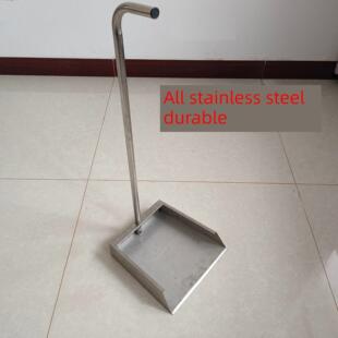 加厚不锈钢畚斗畚箕垃圾铲簸箕家用大小号环卫清洁铁皮铁戳子撮箕