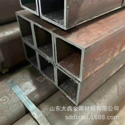生产销售Q355D直角方管无缝方矩管小R角方管球化退火保机械性能