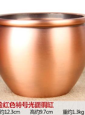 新款宝铜铜金蟾缸 铜兽首缸摆件 铜缸摆件 铜聚宝盆摆件元缸摆件