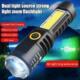 Telescopic Zoom XPE Waterproof LED Light COB Camping Torch