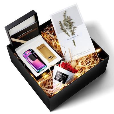 正品高档防风打火机充电指纹识别送男生定日礼创意照片制物个刻字