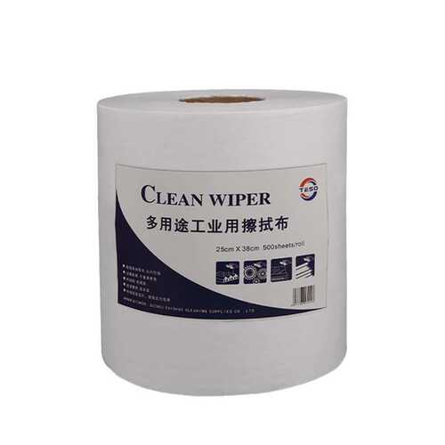定制TESO白色工业擦拭布62501吸油吸水汽车精密零件多用途大卷纸