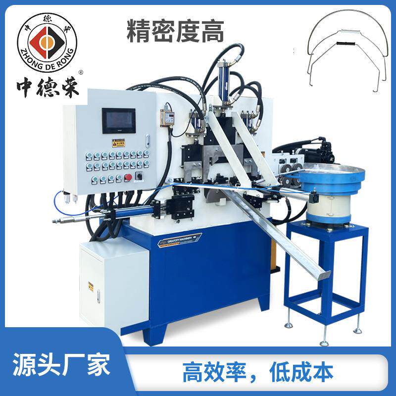 数控桶钩机塑料桶提手折弯成型机桶钩铁丝桶提梁数控折弯成型