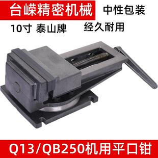 金丰QB250机用台虎钳10寸铣床平口钳夹具钻床CNC角固式 台虎钳