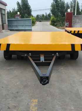 定制10吨20四轮转牵向厂车间货物周转QIV运车大吨吨位重型引平板