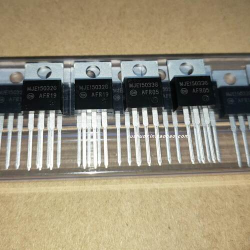 MJE15032G MJE15033G 音频放大器 功率推动管 8A250V50W 全新原装