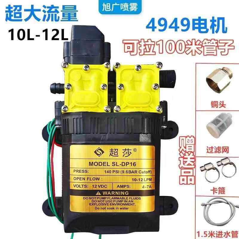 电动农用喷雾器高压双泵双核动力智能双泵抽水泵菜园果树浇水泵