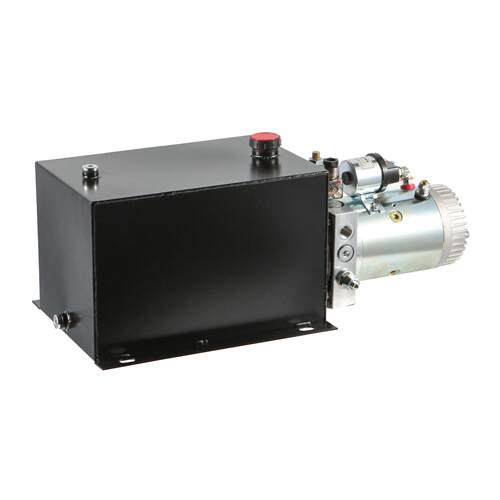 自卸拖车动力单元液压泵液压元件齿轮泵直流电机12V24V厂家直销