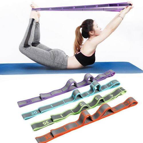 Yoga Pull Strap Belt Polyester Latex Elastic Latin Dance Sre